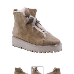 Kennel Schmenger shearling booties